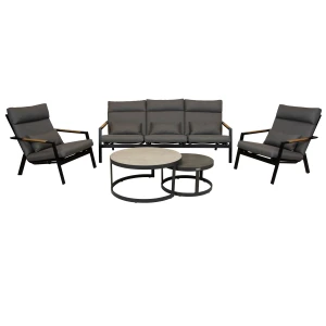 Qopps Ident loungeset met Sprog koffietafel set