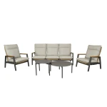 Qopps Yvori loungeset met Dagoo koffietafeltjes