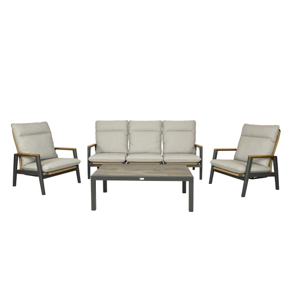 Qopps Yvori loungeset met Devis koffietafel