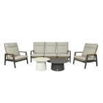 Qopps Yvori loungeset met Okios koffietafeltjes