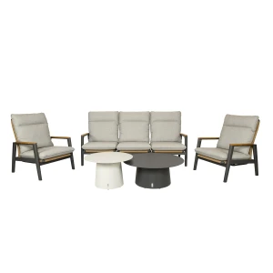 Qopps Yvori loungeset met Okios koffietafeltjes