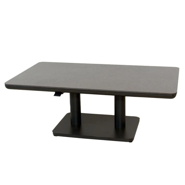 Sedalia verstelbare lounge tafel grey B 140 x D 80 x H 51 - 72 cm Oosterik Home - Oosterik home