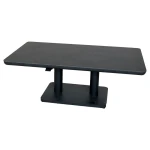 Sedalia verstelbare lounge tafel midnight grey L 140 x B 80 x H 51 - 72 cm Oosterik Home - Oosterik home