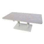 Sedalia verstelbare lounge tafel mist grey L 140 x B 80 x H 51 - 72 cm Oosterik Home - Oosterik home