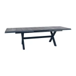 Uitschuifbare dining tafel Newport Midnight Grey Oosterik Home - Oosterik home