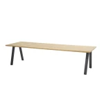 Ambassador Diningtafel Teak Antracite 300 x 100 cm Taste - 4so