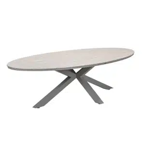 Edison tafel 280x140xH75 cm taupe/light teak