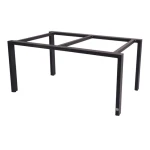 Goa tafelframe Antracite met tafelblad Teak 160 x 95 cm 4SO - 4so