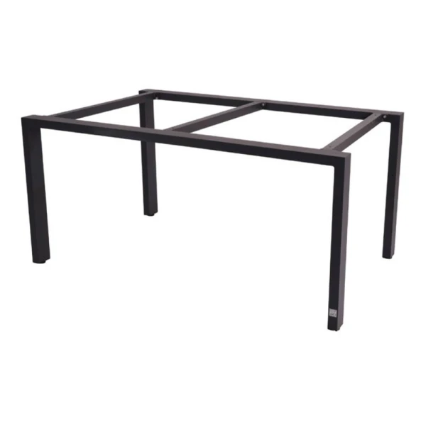 Goa tafelframe Antracite met tafelblad Teak 160 x 95 cm 4SO - 4so