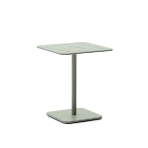 Kave Home Outdoor Bistrotafel 'Brai' Staal, 70 x 70cm, kleur Turquoise