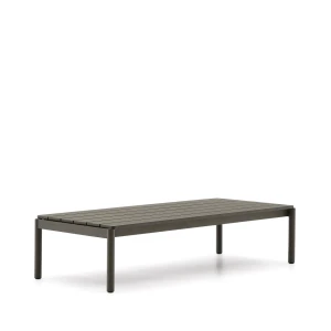 Kave Home Outdoor Salontafel 'Sorells' 149 x 63cm, kleur Donkergroen