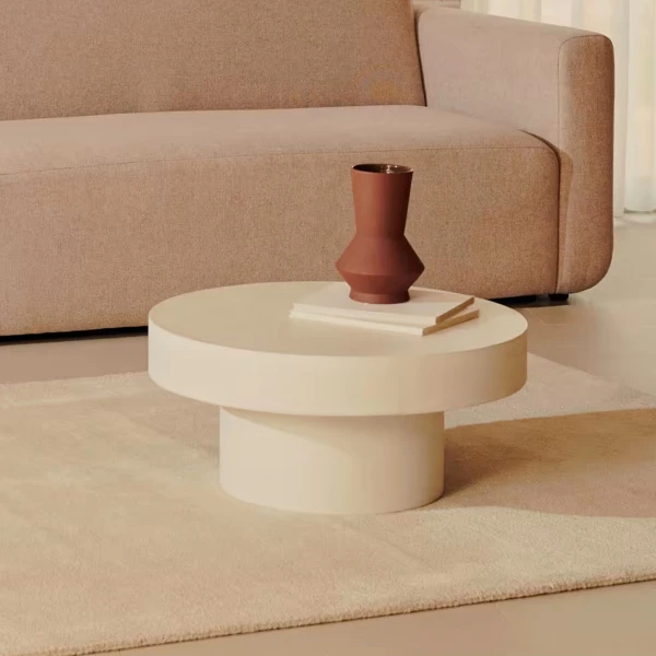 Kave Home Ronde Salontafel 'Aiguablava' Beton, 66cm