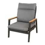 Merino lounge stoel midnight grey Oosterik Home - Oosterik home