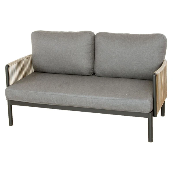 Sidney lounge 2-zitsbank midnight grey B 150 x D 79 x H 73.5 cm Oosterik Home - Oosterik home
