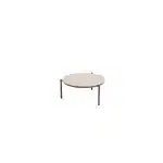 Vic salontafel terre met printed keramiek top 73 cm Ø (H 35)