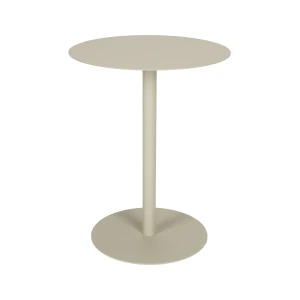 Zuiver Outdoor Bijzettafel 'Snow' 35cm, kleur Brown Rice