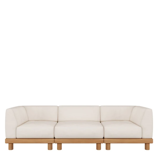 Ethnicraft - Monocle Outdoor Modulaire Bank - Set 4