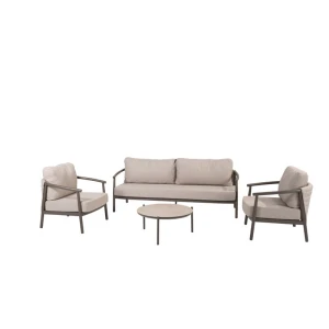 Barolo loungeset met Vic coffeetafel terre dia. 73 cm Taste - Taste