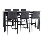 Barset Newington Concrete Black Oosterik Home - Oosterik home