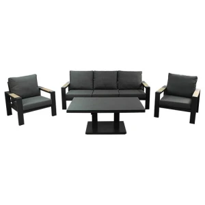 Benton Sofa Loungeset Antraciet Buitengewoon de Boet - Buitengewoon de boet