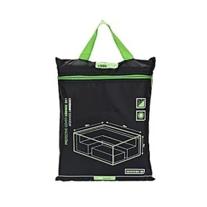 Beschermhoes voor tuinset/loungeset - zwart - 300 x 200 cm