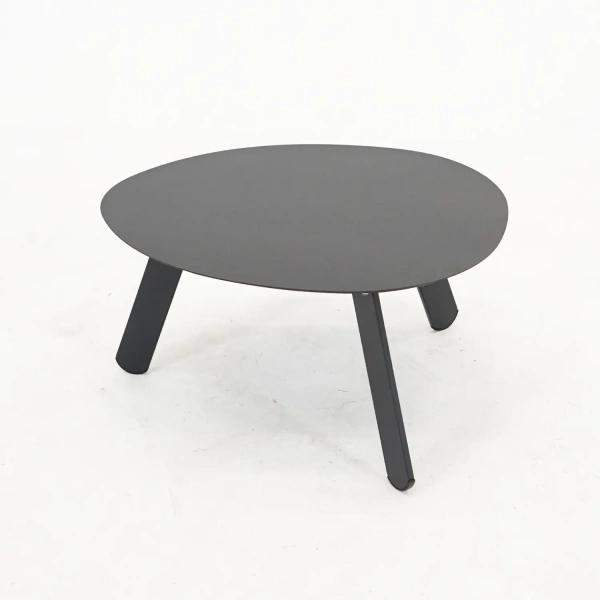 Bijzettafel tiki 55x46x28cm zwart