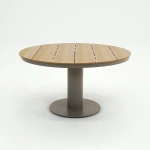 Bonita tafel Ø134cm taupe