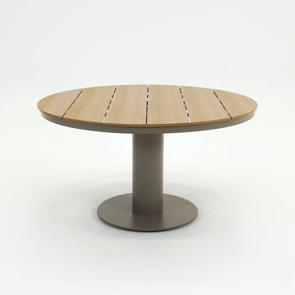Bonita tafel Ø134cm taupe