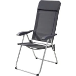 Campingstoel grijs 69x58x111cm