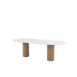 Colorado dining tafel amber ovaal keramiek travertin 240x105 cm 4SO - 4so