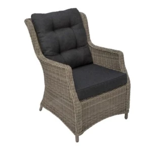 Cooltown Armstoel Off White Half Rond Wicker OWN - Own