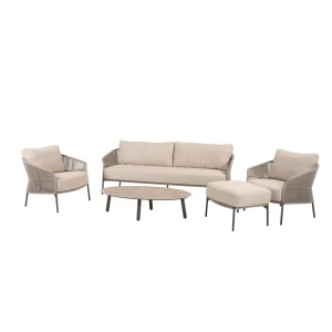 Florence loungeset met Salute coffeetafel terre ellipse 120 x 65 cm Taste - Taste