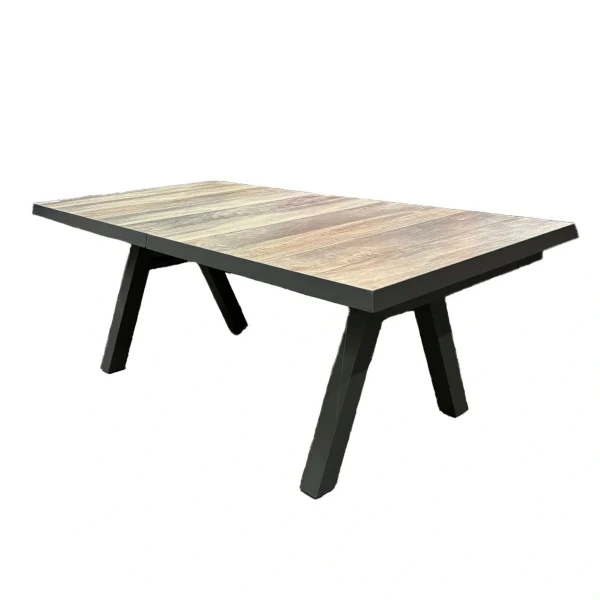 Formosa Verstelbare Tuintafel Antraciet 205/265x103 cm Buitengewoon de Boet - Buitengewoon de boet