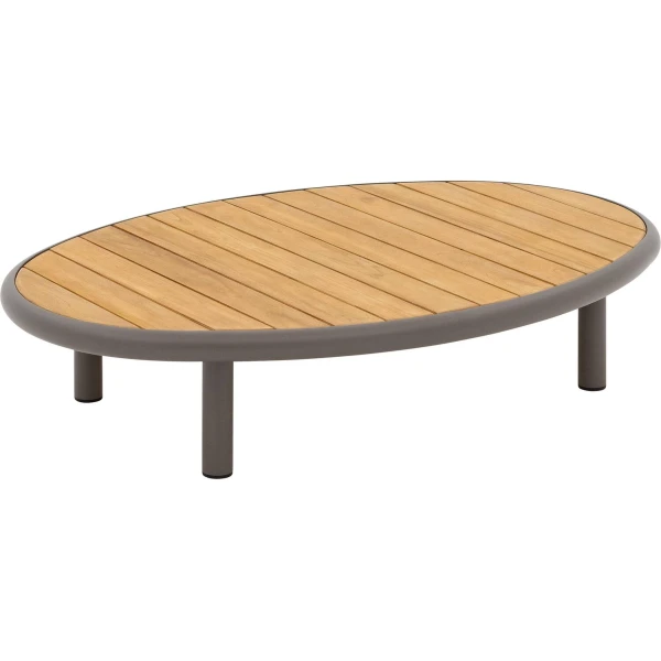 Goossens Salontafel Voor Buiten Catch Of The Day, Ovaal 125x85 cm