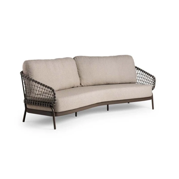 Juno 3-zits lounge bank incline chocolat Tierra Outdoor - Tierra outdoor