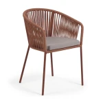 Kave Home Tuinstoel 'Yanet' kleur Terracotta
