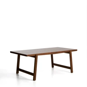 Kave Home Tuintafel Itani Acaciahout, 200 x 100cm - Bruin