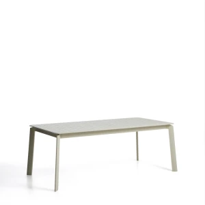 Kave Home Uitschuifbare Tuintafel Brela 205/287 x 100cm - Naturel