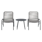 LIVARNO Tuinset 3-delig (Antraciet)