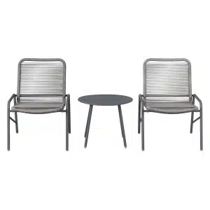 LIVARNO Tuinset 3-delig (Antraciet)