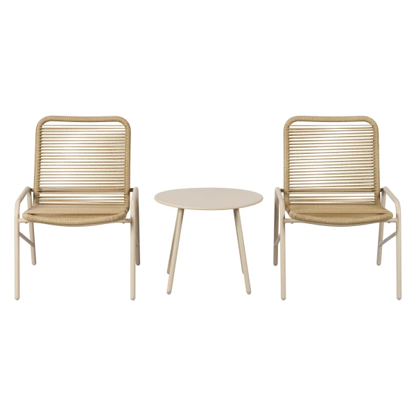 LIVARNO Tuinset 3-delig (Beige)