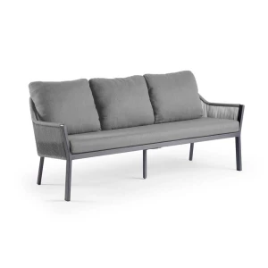 Liv 3-zits lounge dining bank charcoal Tierra Outdoor - Tierra outdoor
