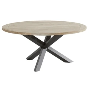 Louvre dining tuintafel dia. 160 cm aluminium 4SO - Taste