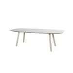 Manolo eettafel latte met geprint keramiek tafelblad 240x103x75 cm Taste Taste - Taste