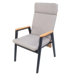 Masonville verstelbare dining stoel midnight grey natural brown Oosterik Home - Oosterik home