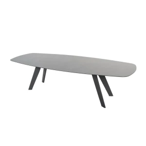 Montana Tafelframe Antracite Met Montana Tafelblad Ceramic Terrazzo 280 x 113 cm 4SO - 4so