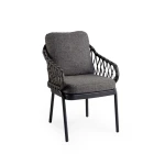 Natal dining stoel charcoal Tierra Outdoor - Tierra outdoor