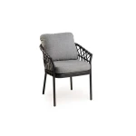 Nevada dining stoel charcoal Tierra Outdoor - Tierra outdoor