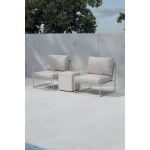 Nohr Loungeset Jorja Met 2 loungestoelen en tafel - Beige