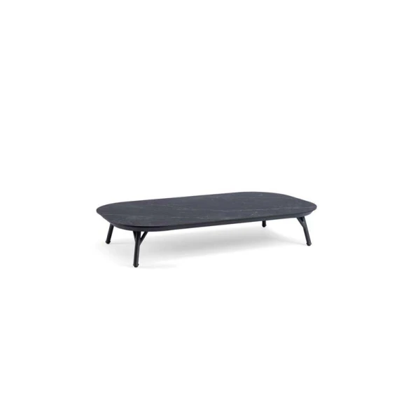 Nora salontafel trespa marble charcoal 120 x 70 cm Tierra Outdoor - Tierra outdoor